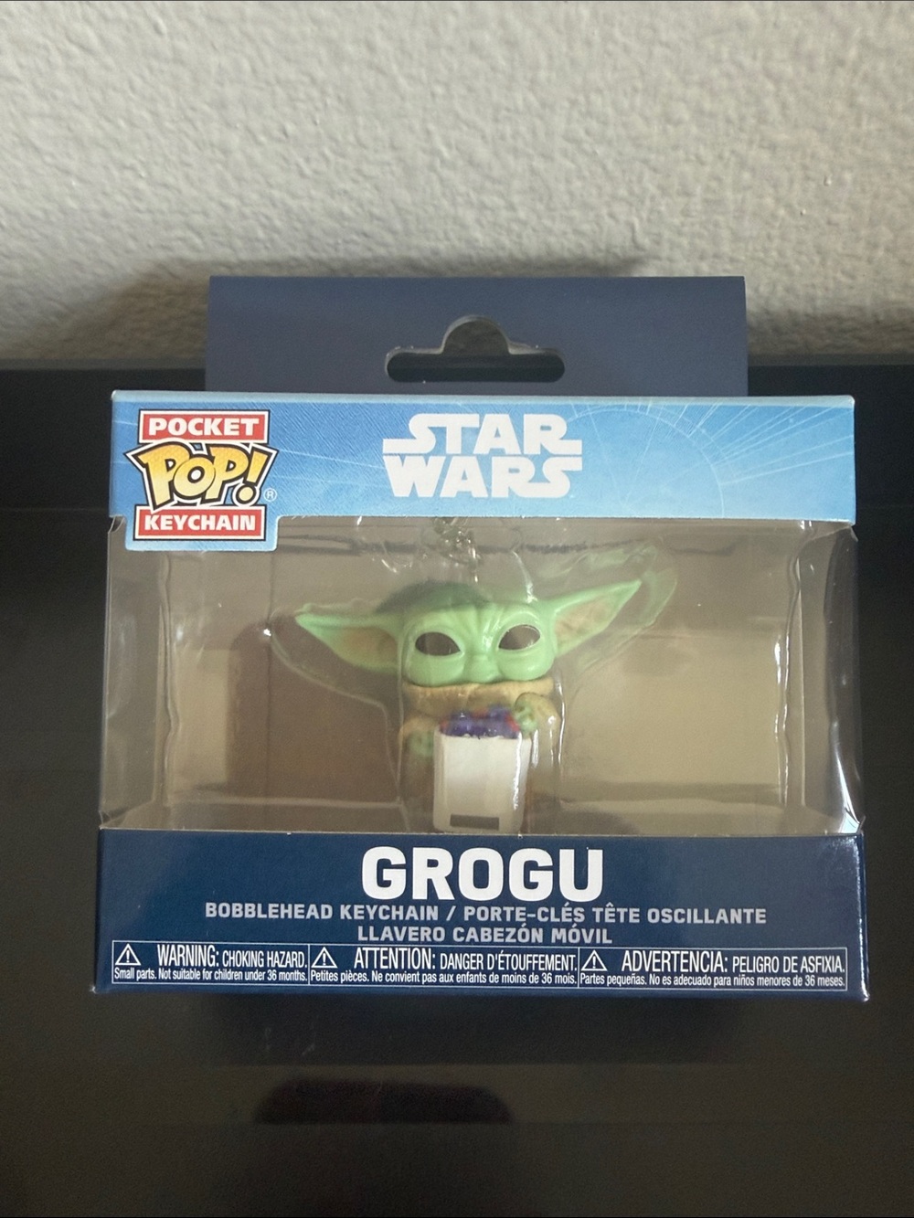 Funko Grogu Pocket Pop! Bobblehead Keychain Star Wars Mandalorian